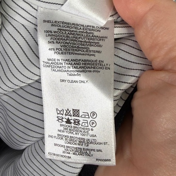 Brooks Brothers Womens Tartan Plaid Wool Sheath Dress Twee Acadamia Green Size 6 - Picture 12 of 13